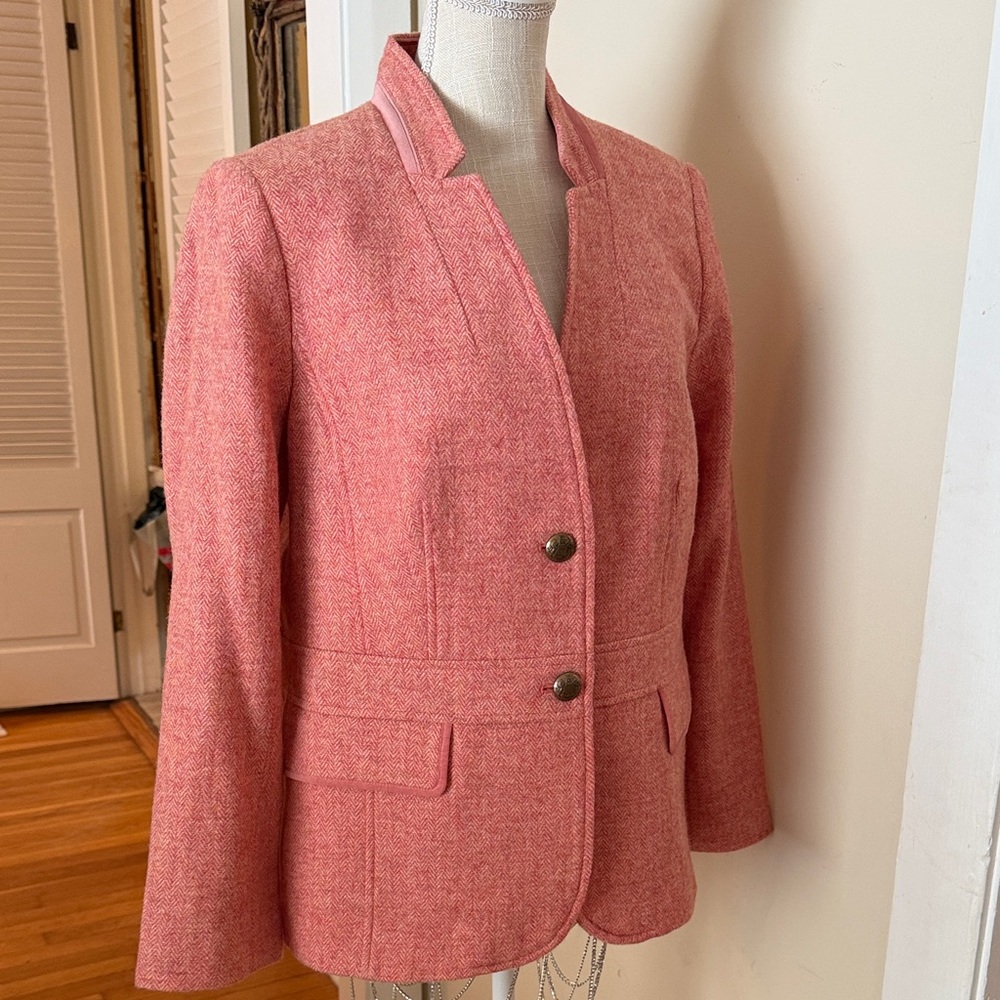 Talbots Shetland Women's Pink Blazer
